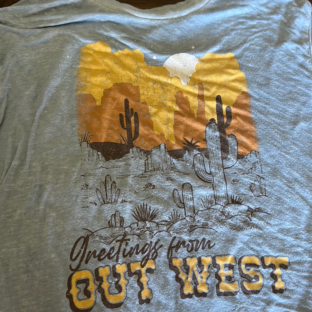Old west kids shirt